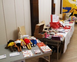 photos des stands pendant le colloque