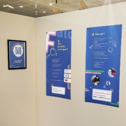 Photo de l'exposition Logo exposition Je FALC donc je lis !